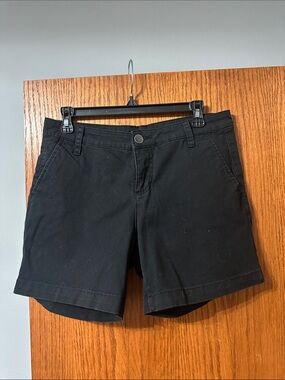 Kut from the Kloth Black Chino Bermuda Shorts